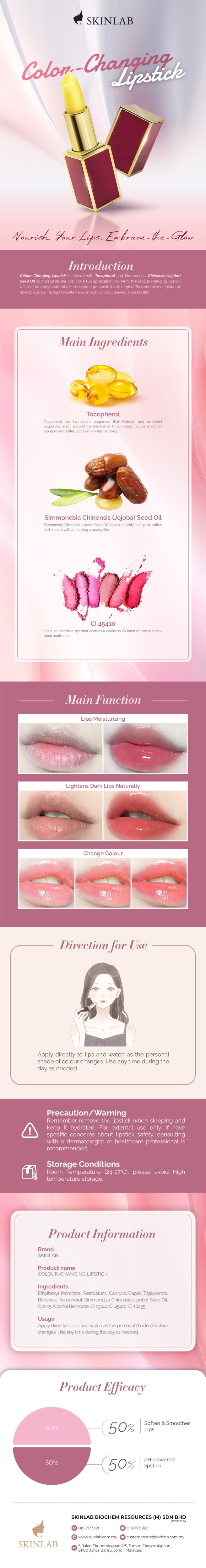 Color Changing Lip Balm